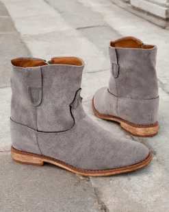 Royalfashion Botki a'la kowbojki na krytym koturnie Patorias