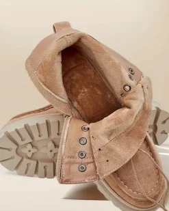 Royalfashion Botki damskie sznurowane Rullose