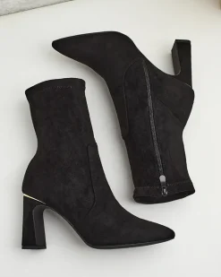 Royalfashion Botki damskie na słupku Segiose