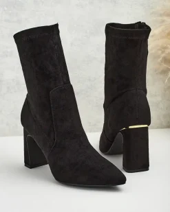 Royalfashion Botki damskie na słupku Segiose