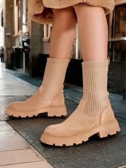 Royalfashion Botki damskie wsuwane Derette