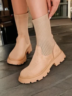 Royalfashion Botki damskie wsuwane Derette