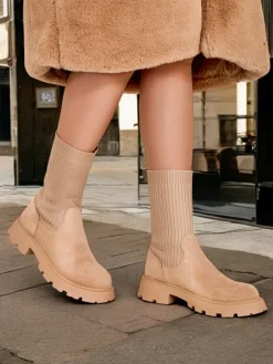 Royalfashion Botki damskie wsuwane Derette