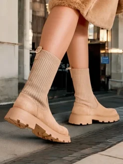 Royalfashion Botki damskie wsuwane Derette