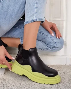 Royalfashion Botki damskie wsuwane Derri