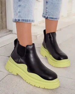 Royalfashion Botki damskie wsuwane Derri