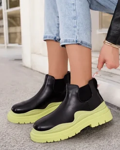 Royalfashion Botki damskie wsuwane Derri