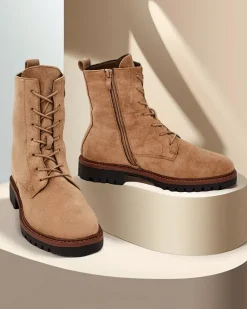 Royalfashion Botki damskie sznurowane Gosop