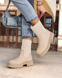 Royalfashion Botki damskie wsuwane Dorino