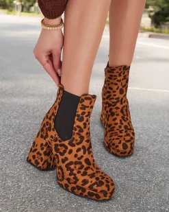 Royalfashion Botki damskie na słupku Tonia