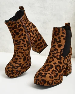 Royalfashion Botki damskie na słupku Tonia