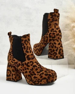 Royalfashion Botki damskie na słupku Tonia