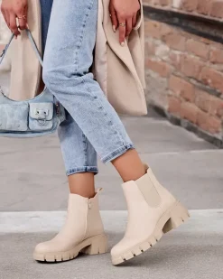 Royalfashion Botki damskie na słupku Velly