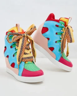 Royalfashion botki na koturnie damskie Ropon