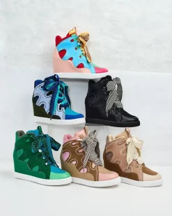 Royalfashion botki na koturnie damskie Ropon