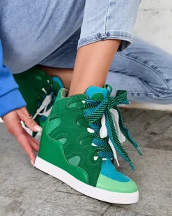 Royalfashion botki na koturnie damskie Ropon