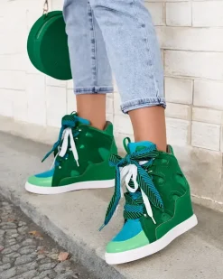 Royalfashion botki na koturnie damskie Ropon