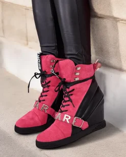 Royalfashion botki na koturnie damskie Ronii