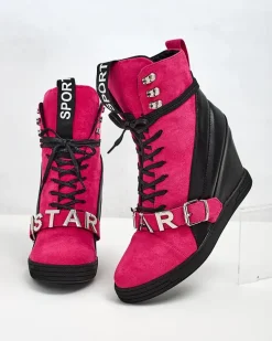 Royalfashion botki na koturnie damskie Ronii