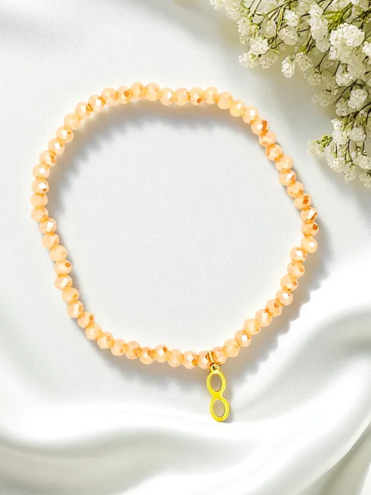 Royalfashion Bransoletka damska z zawieszką nieskończoności