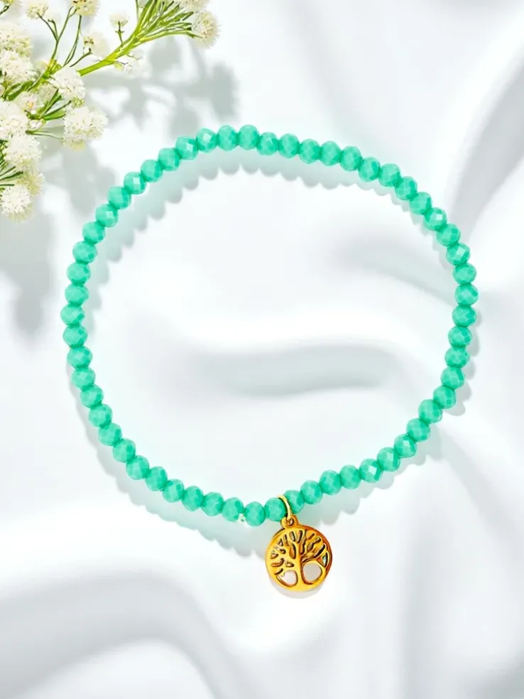 Royalfashion Bransoletka damska z zawieszką drzewa