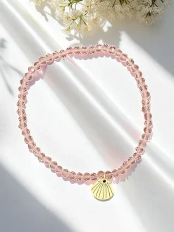 Royalfashion Bransoletka damska z zawieszką muszelki