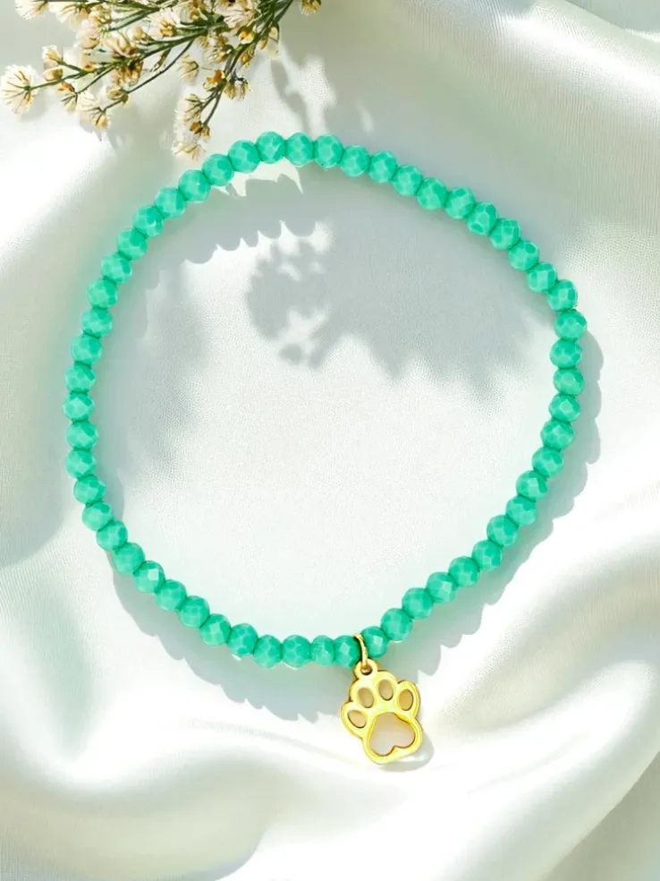 Royalfashion Bransoletka damska z zawieszką łapki