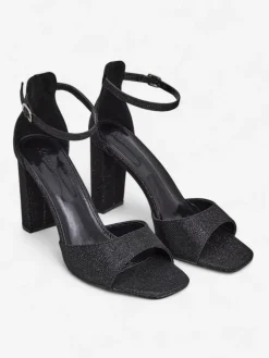 Royalfashion Brokatowe damskie sandały Roka