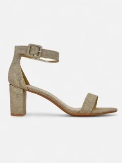 Royalfashion Brokatowe damskie sandały Montrea