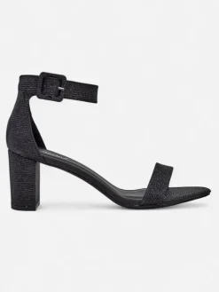 Royalfashion Brokatowe damskie sandały Montrea