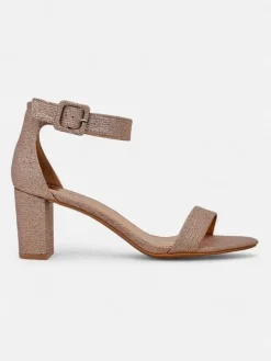 Royalfashion Brokatowe damskie sandały Montrea