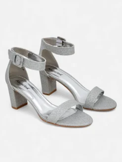 Royalfashion Brokatowe damskie sandały Montrea