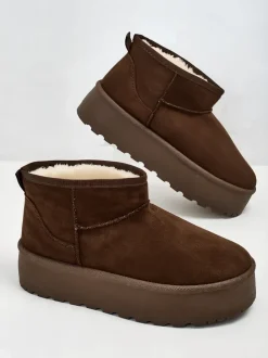 Royalfashion Buty a'la śniegowce damskie na platformie Dagodo