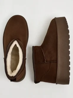 Royalfashion Buty a'la śniegowce damskie na platformie Dagodo