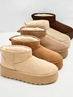 Royalfashion Buty a'la śniegowce damskie na platformie Dagodo