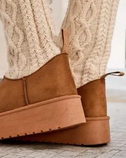 Royalfashion Buty a'la śniegowce damskie z cholewką a'la skarpeta Kokumi