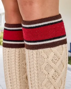 Royalfashion Buty a'la śniegowce damskie z cholewką a'la skarpeta Kokumi