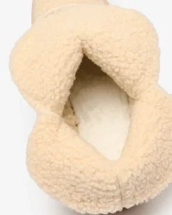 Royalfashion Buty śniegowce damskie w kolorze beżowym Ludmivac