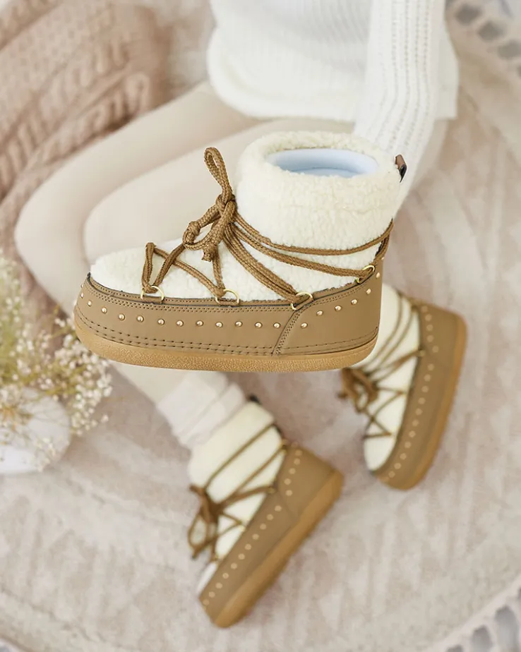 Royalfashion Buty śniegowce damskie Vimelud