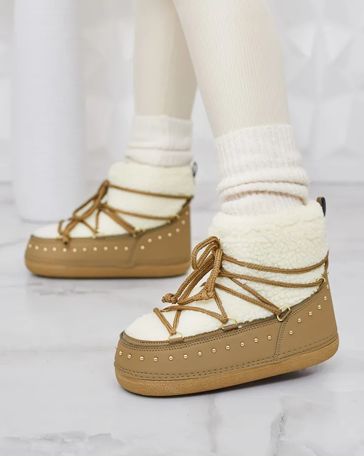 Royalfashion Buty śniegowce damskie Vimelud