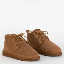 Royalfashion Camelowe męskie buty a'la śniegowce Gavin