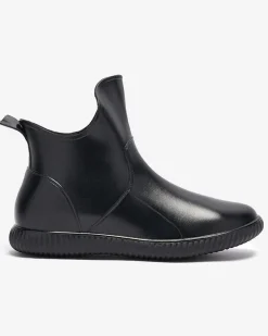 Royalfashion Czarne damskie kalosze Alcada