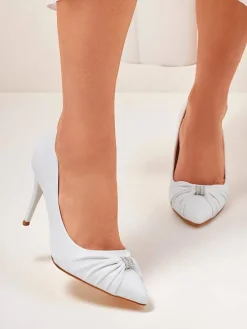 Royalfashion Czółenka damskie eko skórzane Venetia Nera