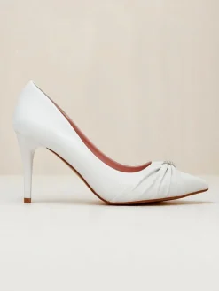 Royalfashion Czółenka damskie eko skórzane Venetia Nera