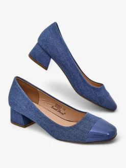 Royalfashion Czółenka damskie na niskim słupku Penolle