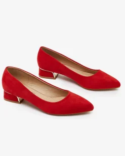 Royalfashion Czółenka damskie na słupku Cacellsa