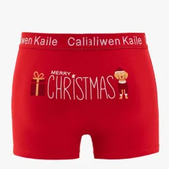 Royalfashion Czerwone bokserki męskie