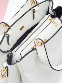 Royalfashion Damska duża torebka z eko skory Vero Grande