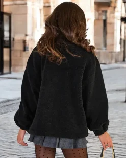 Royalfashion Damska kurtka a'la kożuszek