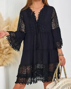 Royalfashion Damska narzutka plażowa sukienka